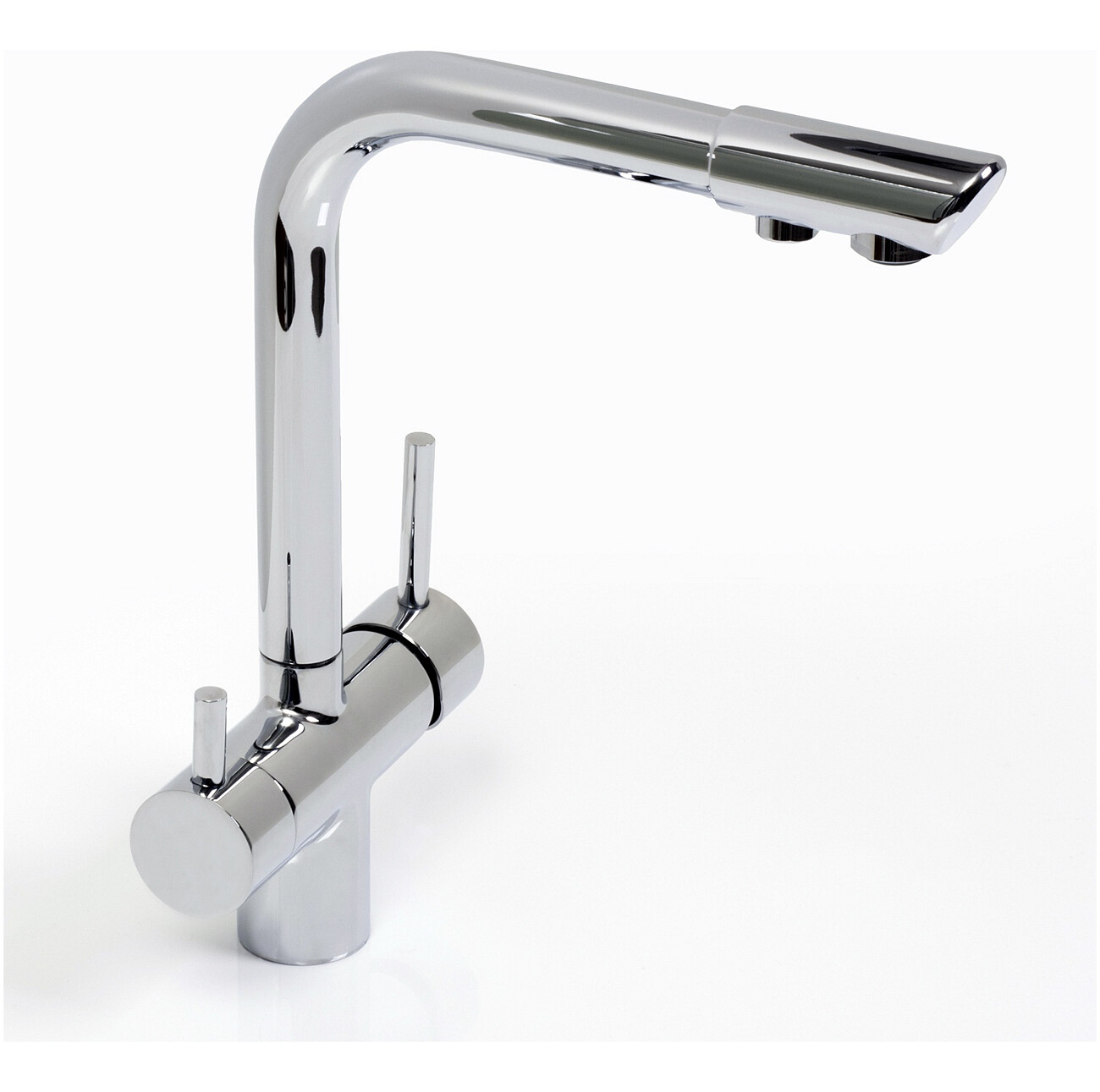 Смеситель для кухни под фильтр из латуни хром Wasserkraft A8317 - изображение 4