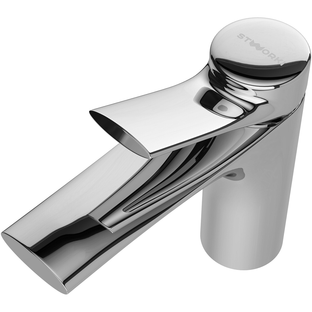 Смеситель для раковины однорычажный хром Stworki "Ларвик" S24010CR - изображение 10
