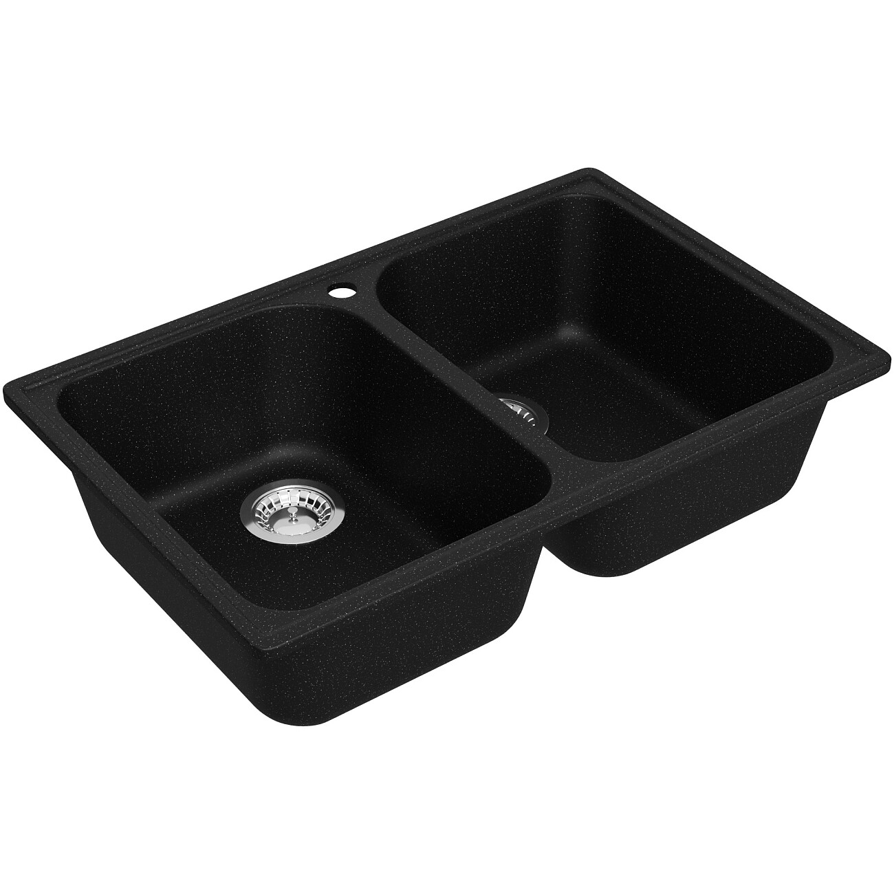 Мойка кухонная черная Domaci "Болонья" М-260-002 - изображение 9