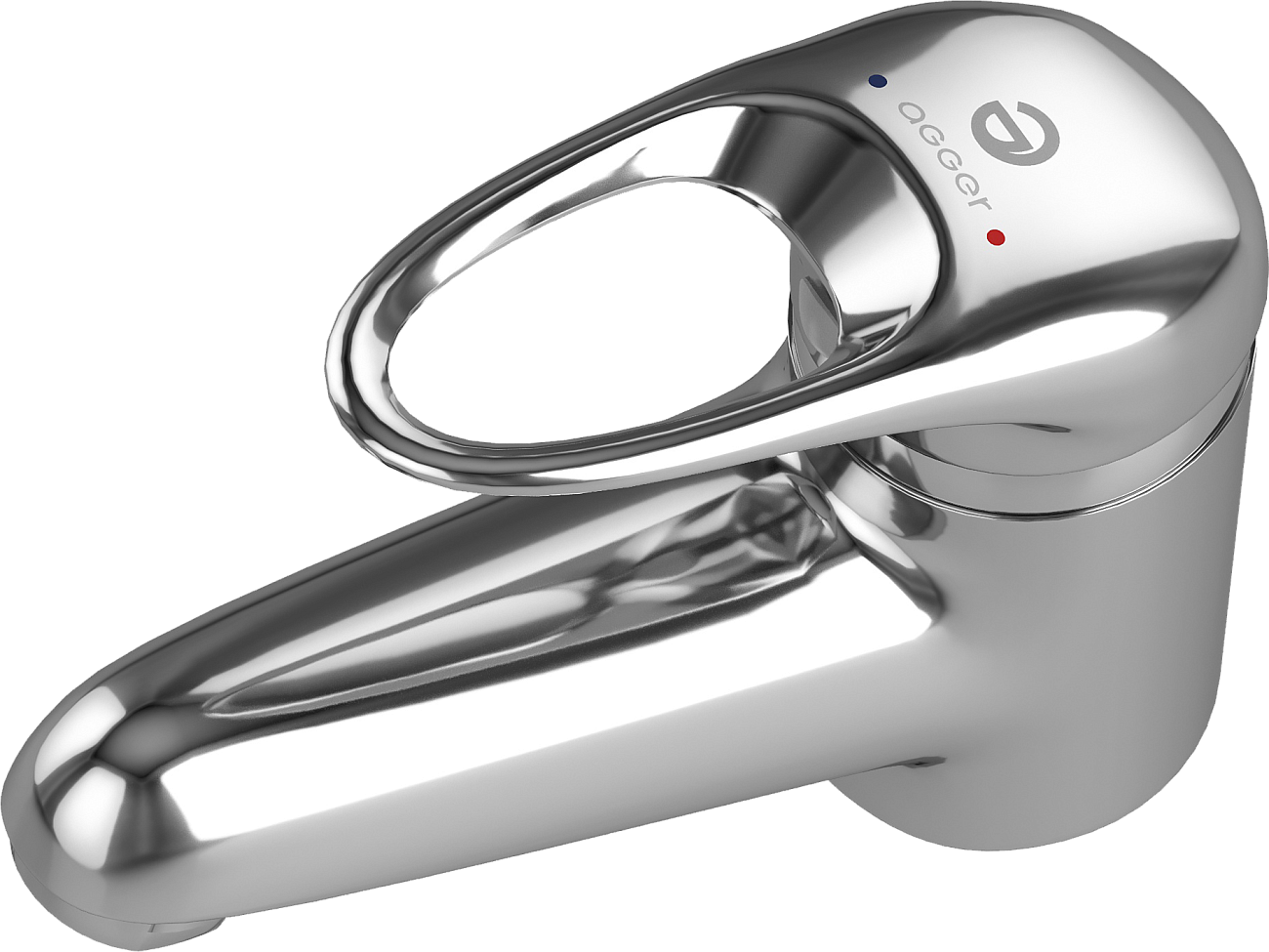 Смеситель для раковины однорычажный хром Diwo "Псков" PS-01cr - изображение 6