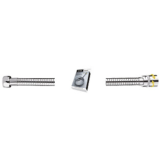Шланг для душа растягивающийся хром D-Lin D65618