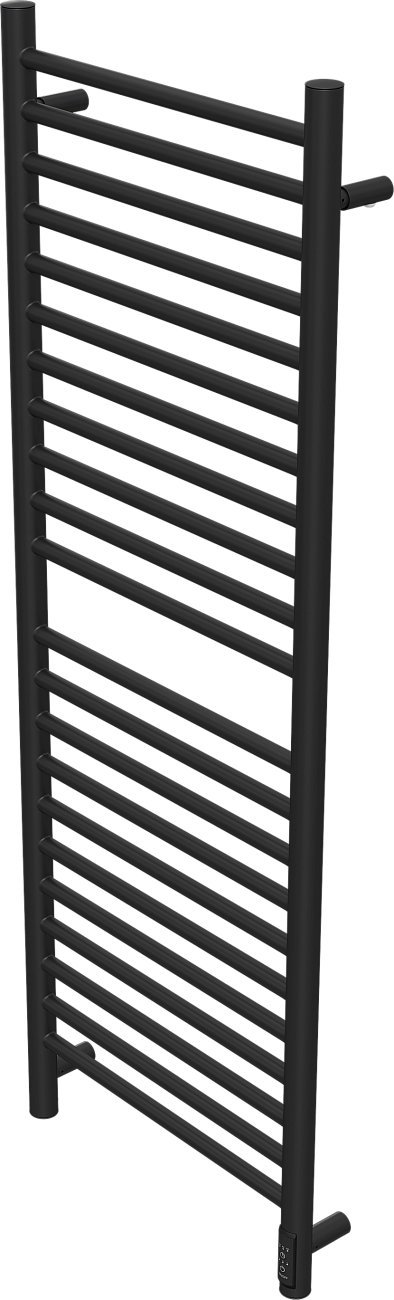 Полотенцесушитель электрический с диммером, черный матовый Ewrika "Медея" S 4657795051036 - изображение 4