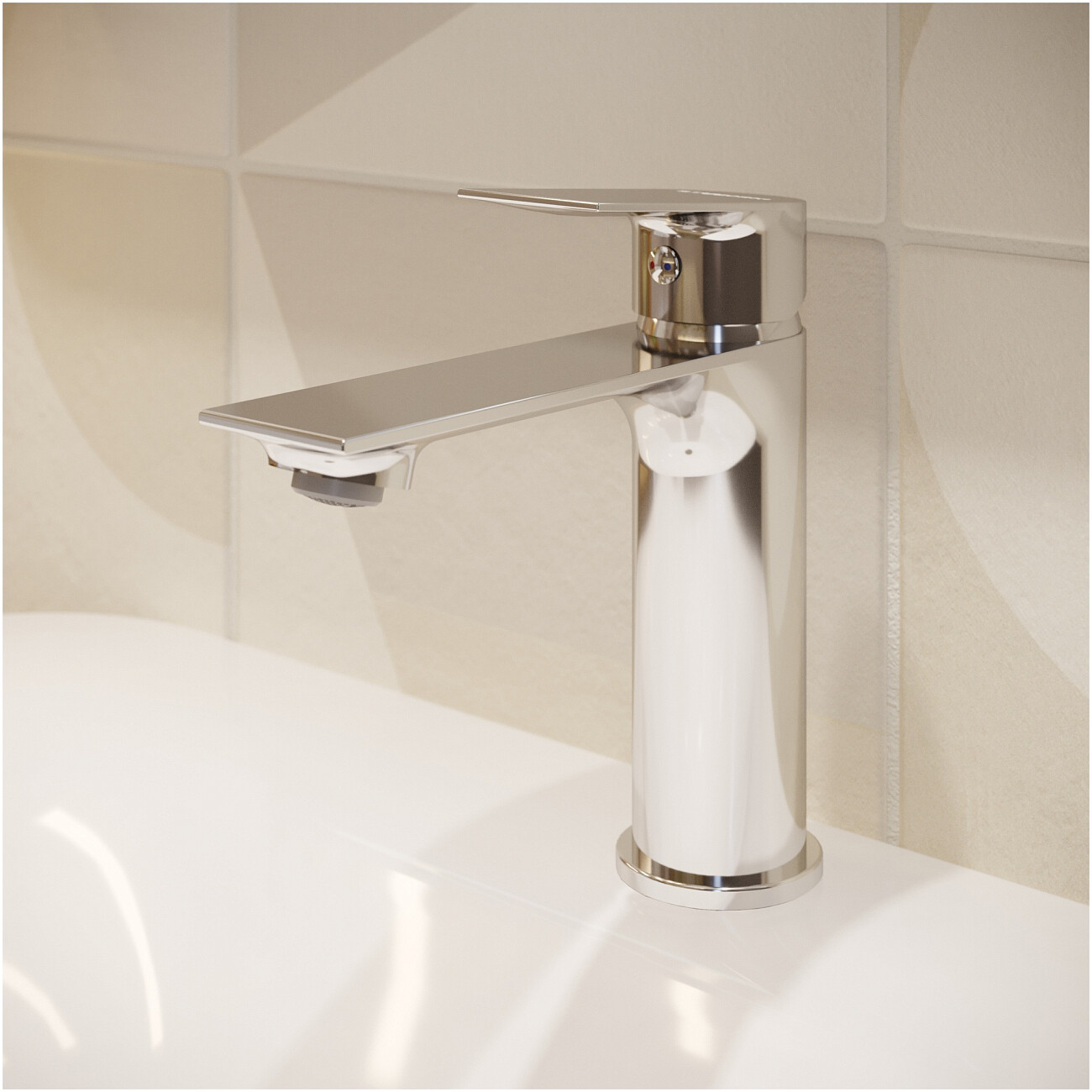 Смеситель для раковины однорычажный хром Stworki "Рандерс" S19010CR - изображение 5