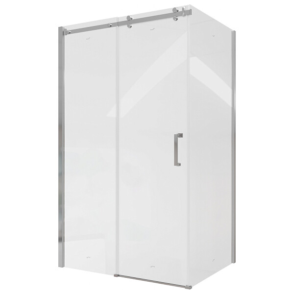 Душевой уголок прямоугольный 90x120 см хром Cerutti SPA Ceza's 120 - изображение 1