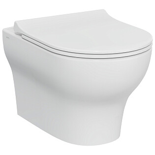 Унитаз подвесной безободковый белый Vitra Zentrum Round 7786B003-0075