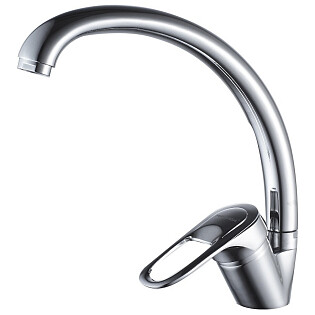 Смеситель для кухни однорычажный хром Ammore A5040