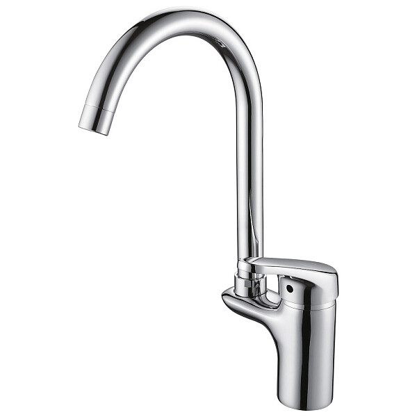 Смеситель для кухни однорычажный хром D-Lin D155460 - изображение 1