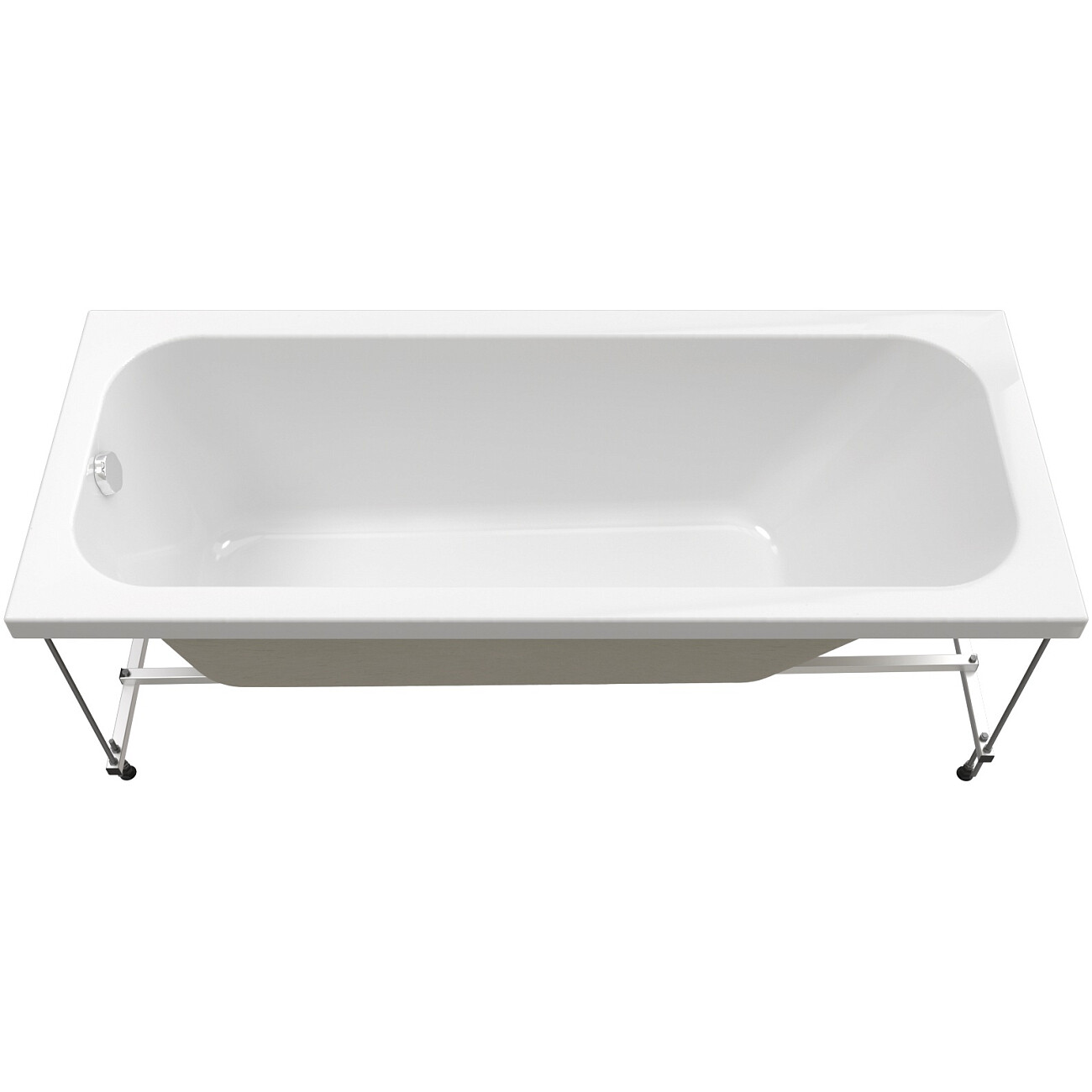 Ванна акриловая 150х70 см с каркасом белая Stworki "Ларвик" VN-732758 - изображение 8