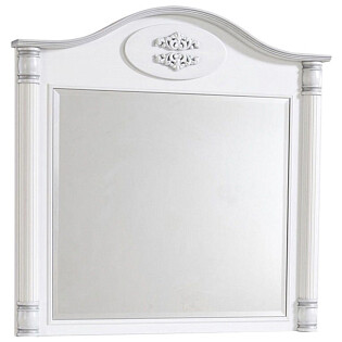 Зеркало белое прямоугольное Romantic