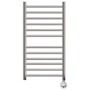 Полотенцесушитель электрический 40х80 см хром Point &quot;Аврора&quot; PN10148SE П12