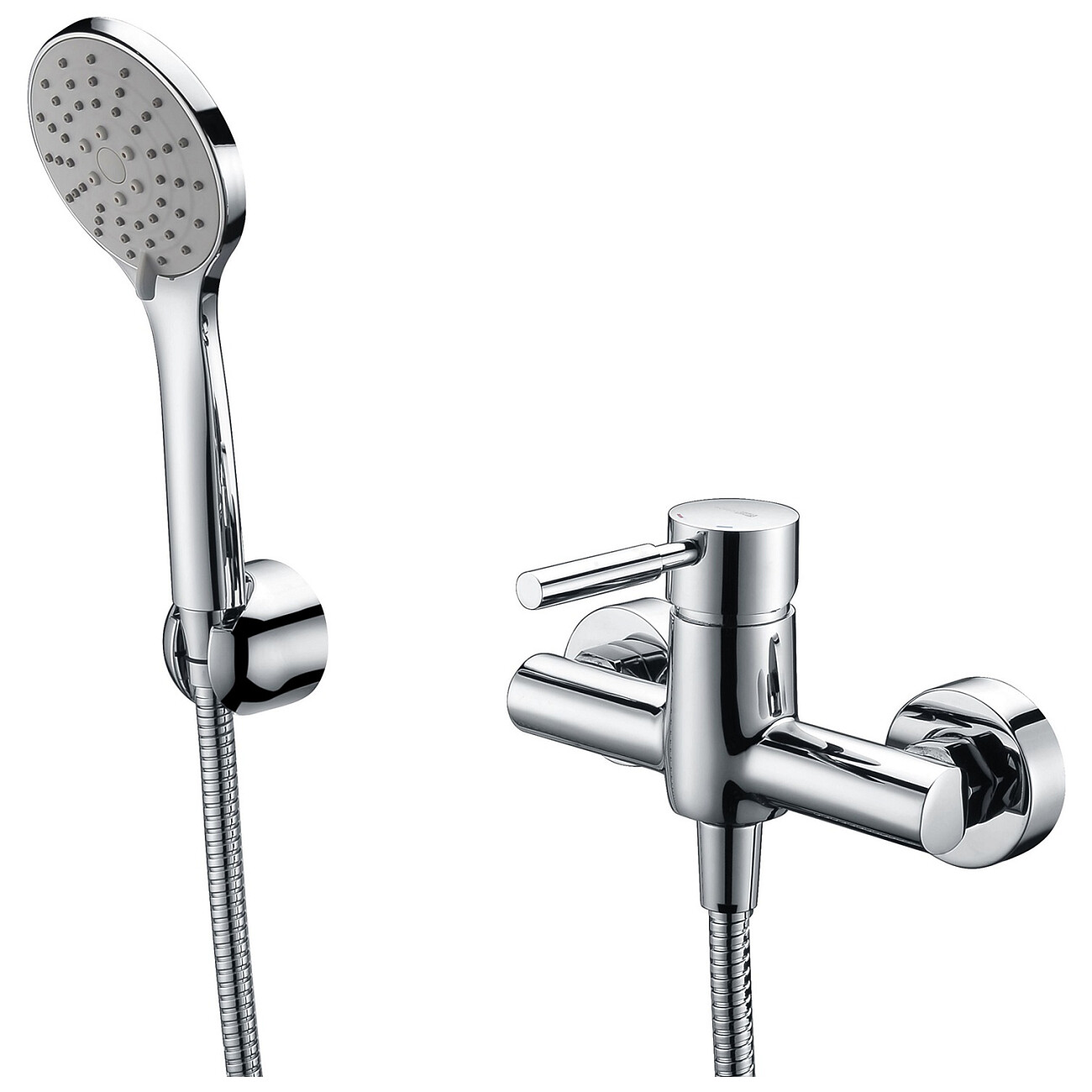 Смеситель для душа из латуни хром Wasserkraft 4102 - изображение 5