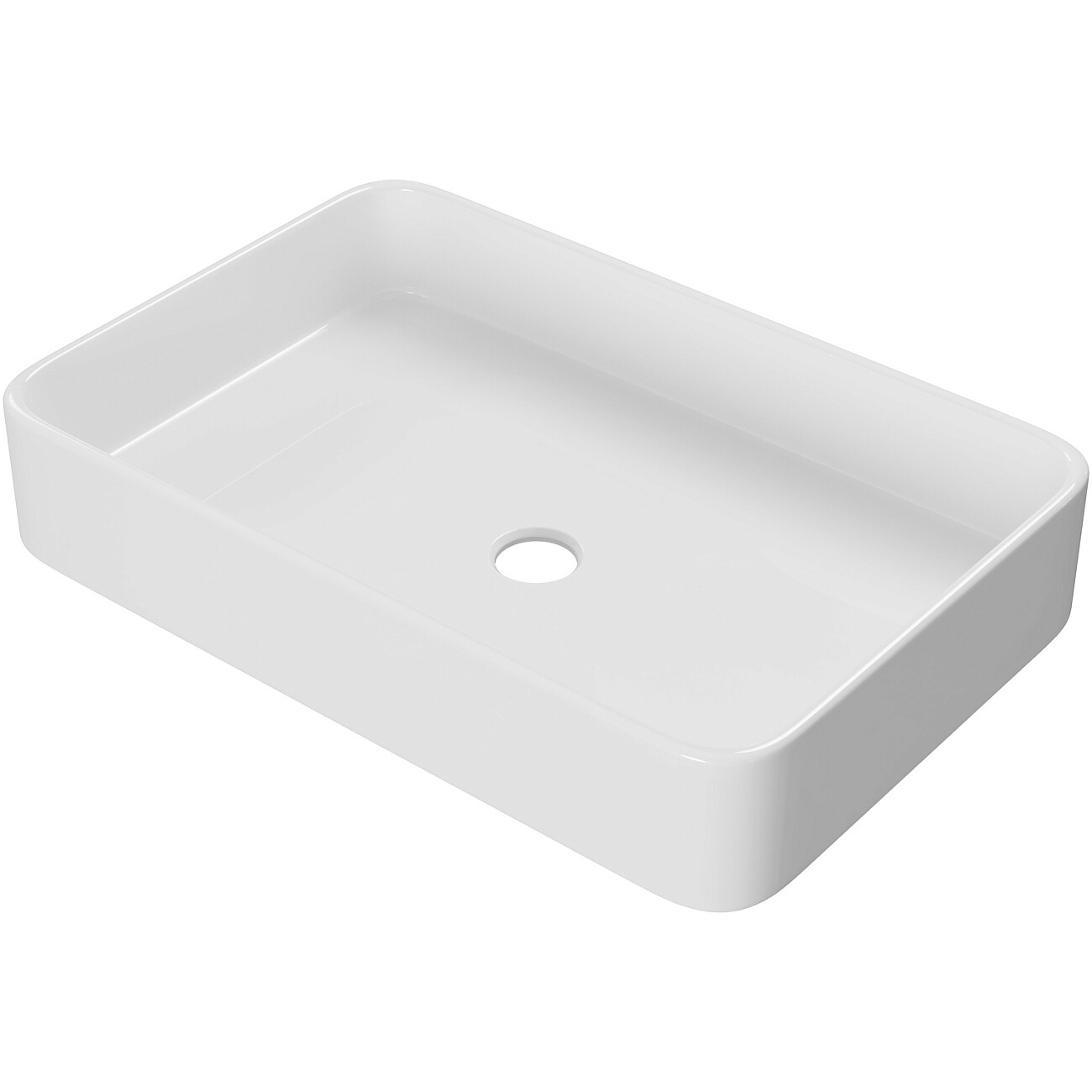 Накладная раковина 41х62 см белая Stworki "Молде" S23410WH - изображение 7