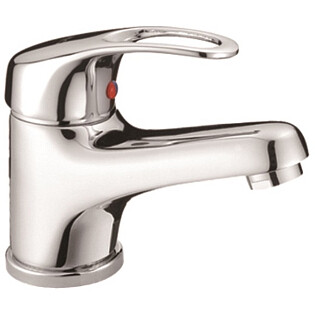 Смеситель для раковины с коротким изливом хром D-Lin D110409
