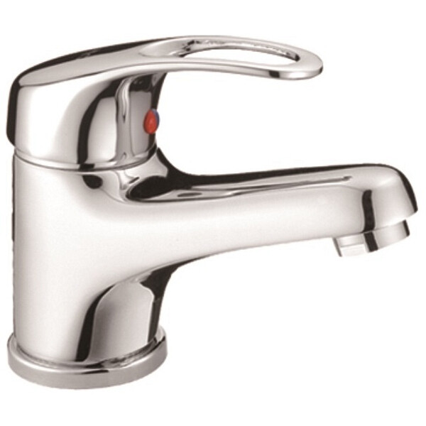 Смеситель для раковины с коротким изливом хром D-Lin D110409 - изображение 1