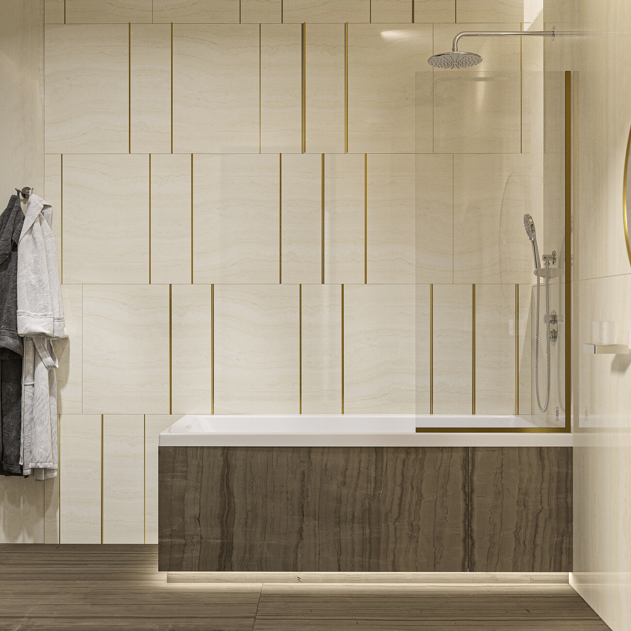 Акриловая ванна с каркасом 160x70 см белая Diwo "Казань" Щ0000055164, Щ0000048581 - изображение 9