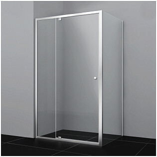 Душевой уголок прямоугольный 90х120 см хром Wasserkraft Aula 11P07