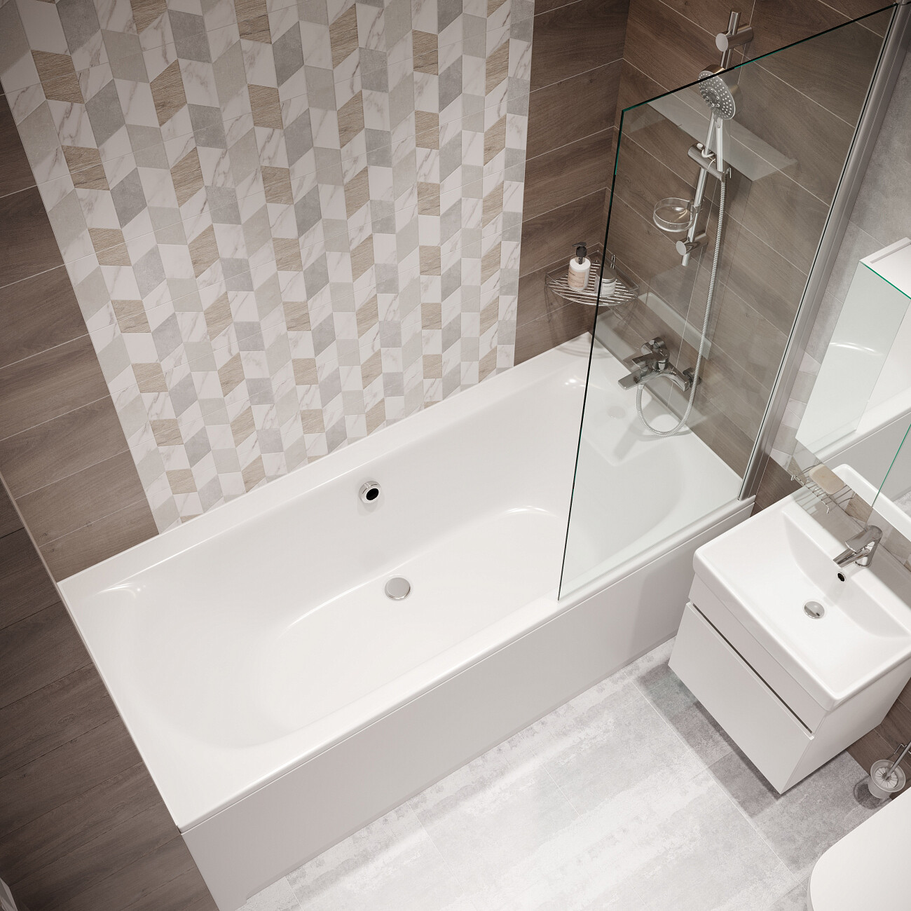 Ванна акриловая с каркасом 180х80 см белая Stworki "Хадстен" SW1016075028, SW5018080052 - изображение 10