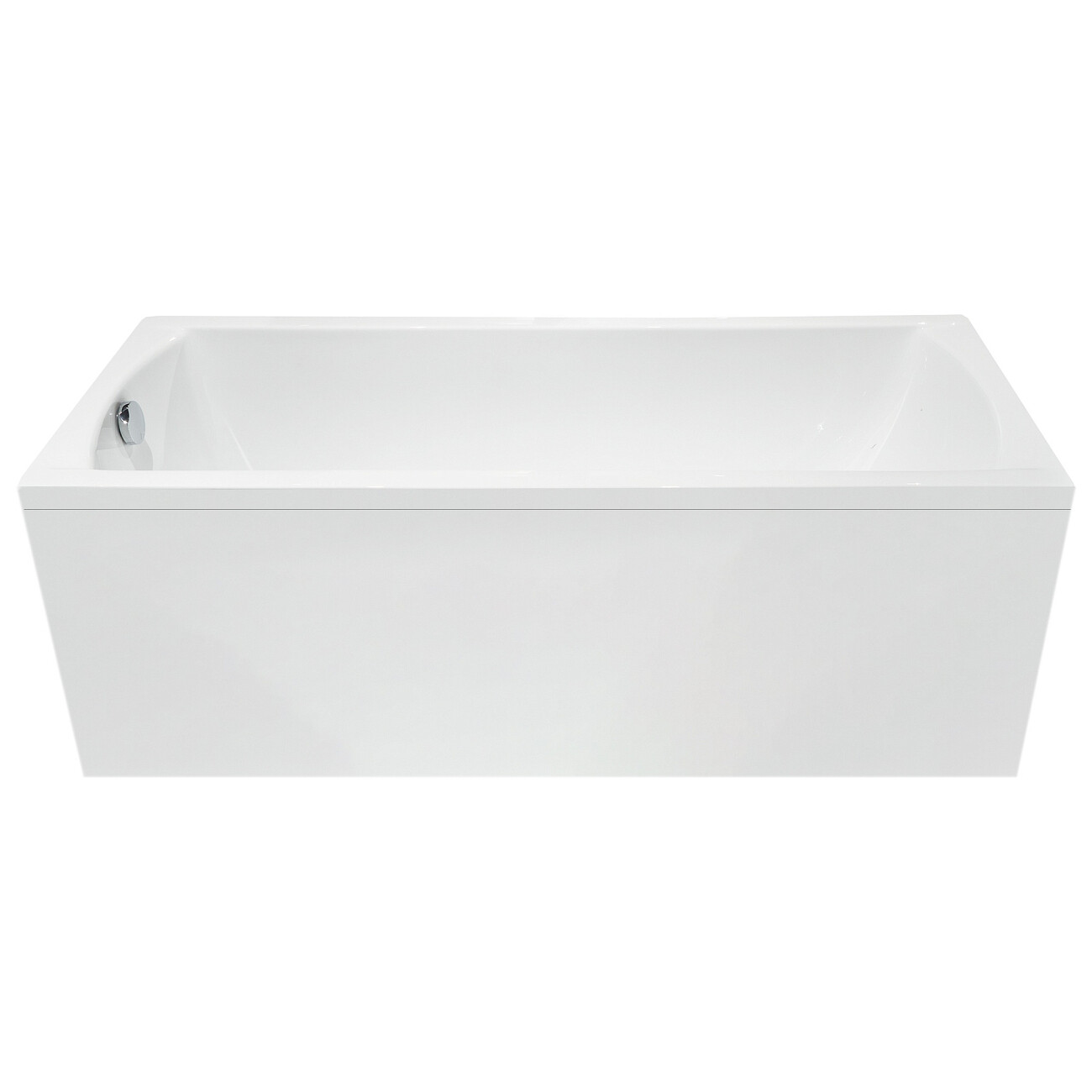 Ванна акриловая прямоугольная 80х180 см белая Creto Elite 11-18080 - изображение 5