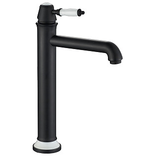Смеситель для раковины однорычажный черный Boch Mann Marbella Nero XL BM8730