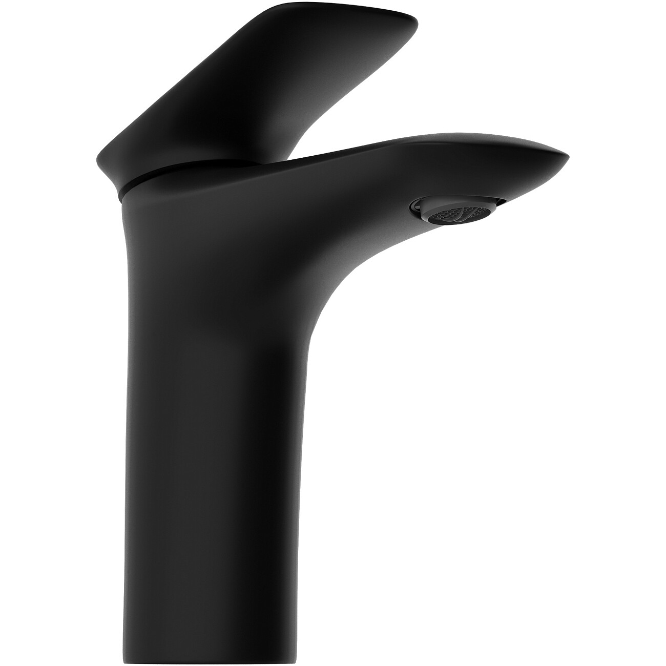 Смеситель для раковины однорычажный черный Stworki "Молде" S23010BK - изображение 8
