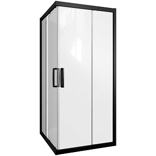 Душевой уголок квадратный 90x90 см черный Stworki &quot;Дублин&quot; 3GW071TTKK000