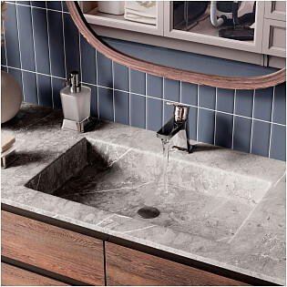 Смеситель для раковины из латуни хром Wasserkraft 6103