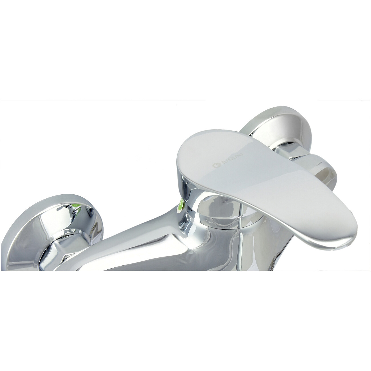 Смеситель для ванны однорычажный с душевым гарнитуром хром Juguni Dorado 0402.946C - изображение 5