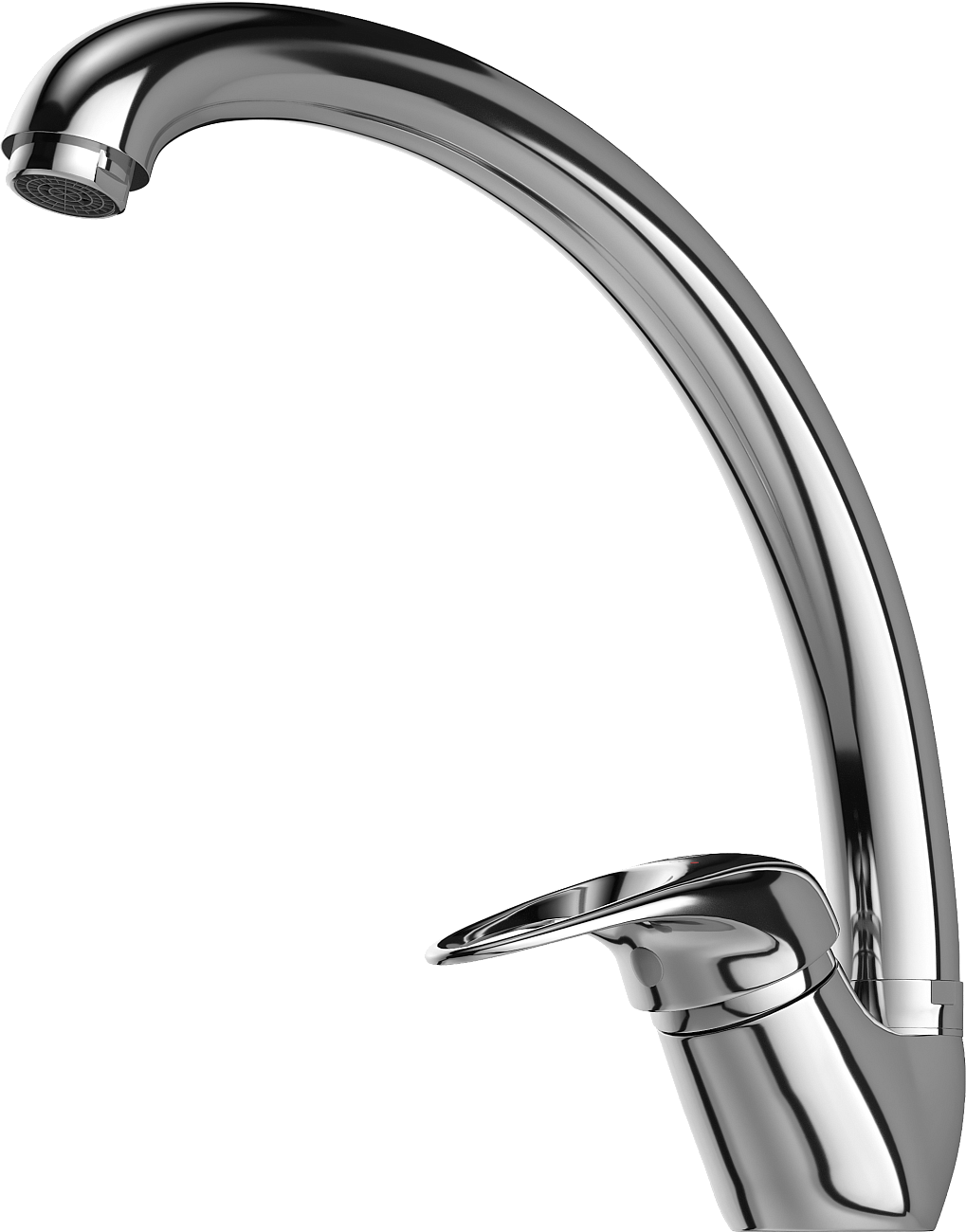 Смеситель для кухни однорычажный хром Domaci "Равенна" D0600200 - изображение 7