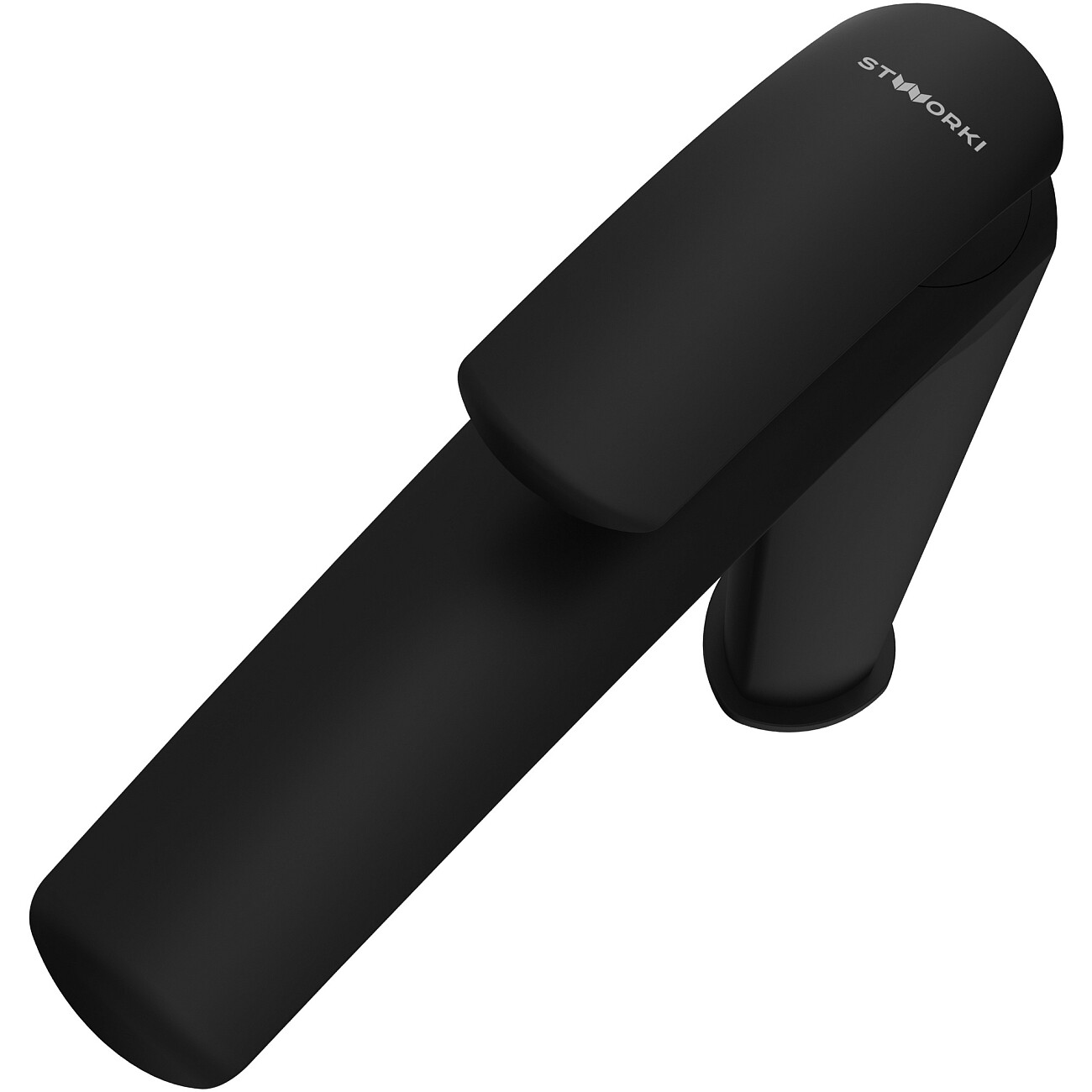 Смеситель для раковины однорычажный черный Stworki "Гётеборг" S03020BK - изображение 10