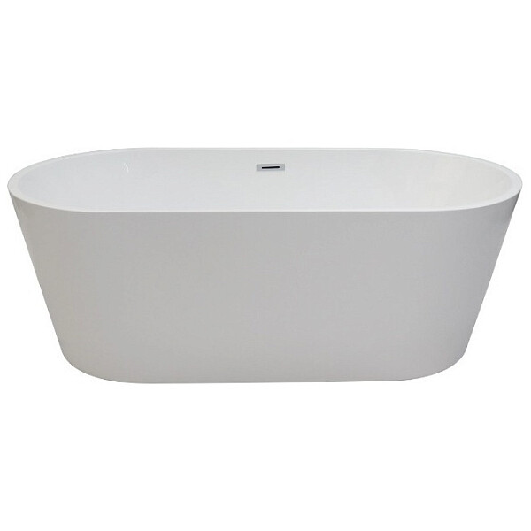 Ванна акриловая отдельностоящая белая Ceruttispa Resia 160 CT10866 - изображение 1