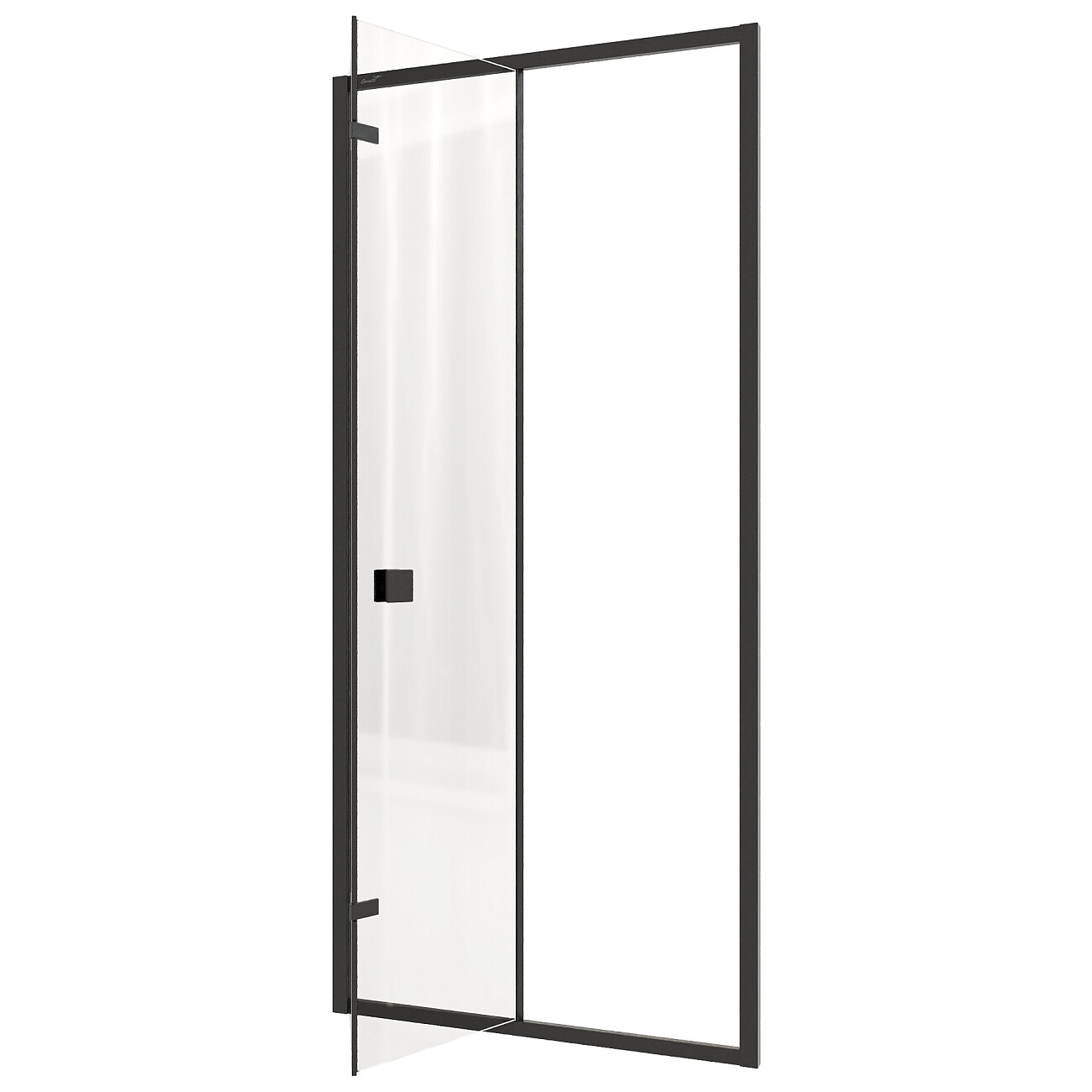 Душевая дверь в нишу складная стеклянная прозрачная Cerutti SPA Bella D81B - изображение 8