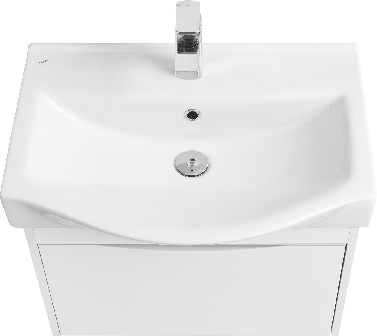 Раковина мебельная фарфоровая 65 см белая Stworki "Беверли" - изображение 5