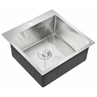 Мойка кухонная нержавеющая сталь Milacio Denia 51 Steel MC.77480