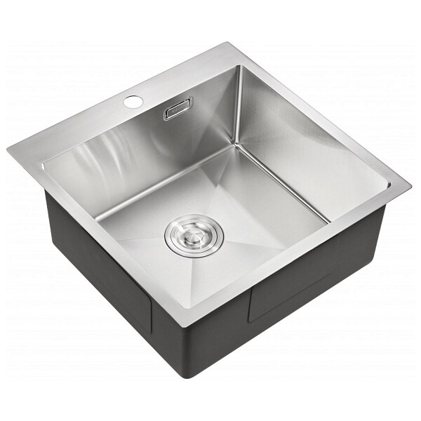 Мойка кухонная нержавеющая сталь Milacio Denia 51 Steel MC.77480 - изображение 1