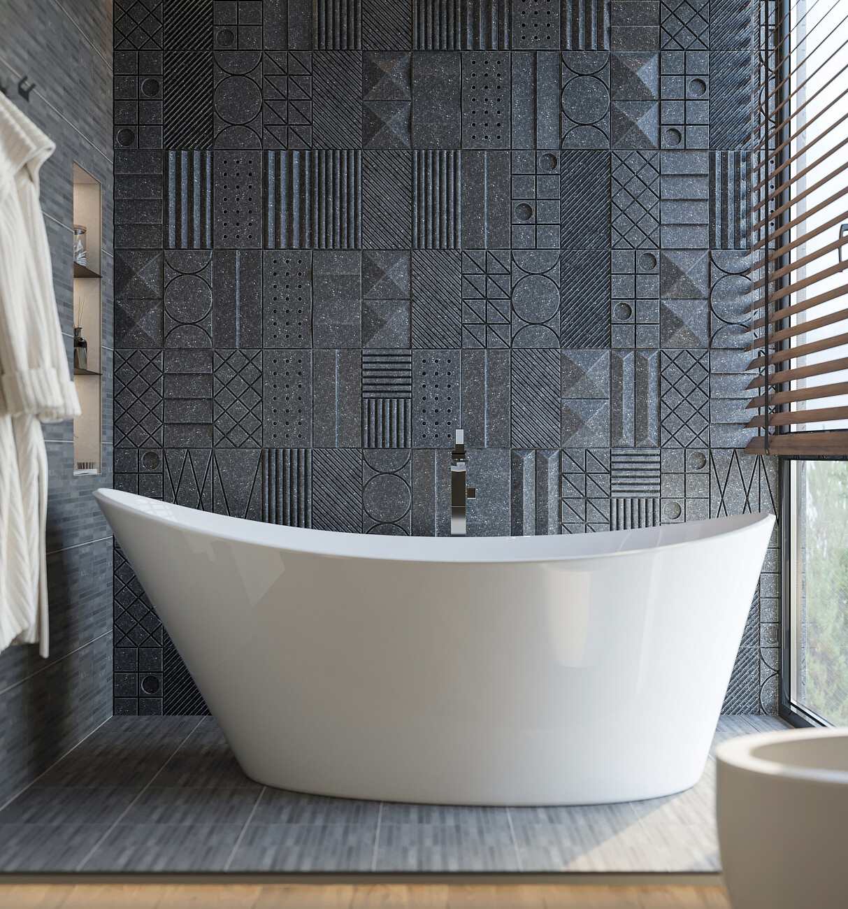 Ванна акриловая овальная 80х170 см белая Artemis Lina 1.05.408.009.01.1.28 - изображение 6