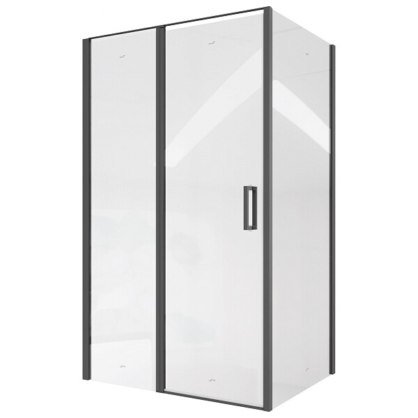Душевой уголок прямоугольный 90x120 см черный Cerutti SPA Victoria 120B - изображение 1