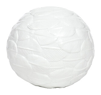 Шар декоративный белый White Big