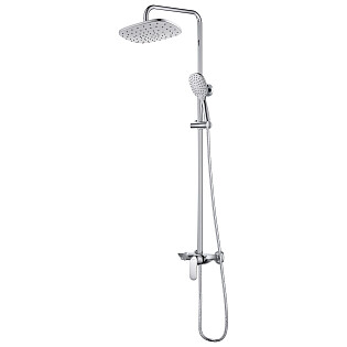 Душевая стойка с верхним душем и смесителем 115 см хром D&K Venice Gondola DA1023701B14