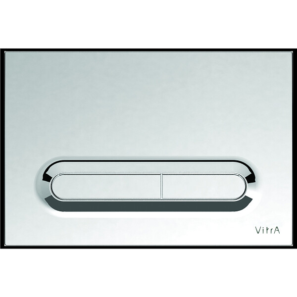 Кнопка смыва хром глянцевый Vitra Loop T 740-0780 - изображение 1