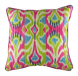 Подушка с орнаментом Lombok Sorbet