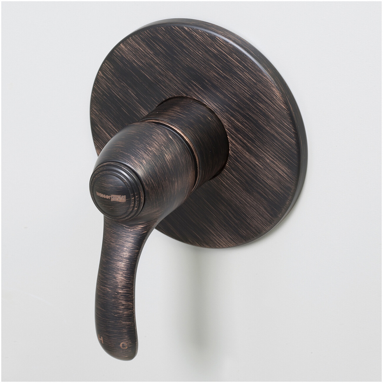 Смеситель для душа встраиваемый из латуни темная бронза Wasserkraft 1351 - изображение 4