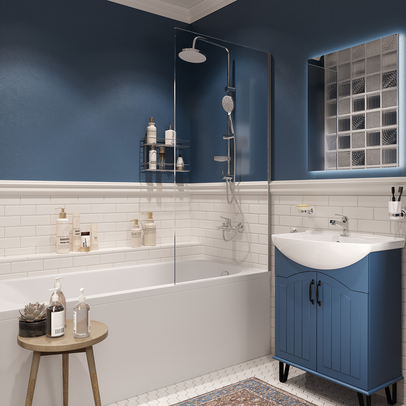 Ванна акриловая прямоугольная с каркасом 150х70 см белая Stworki "Ольборг" OL1500 - изображение 4