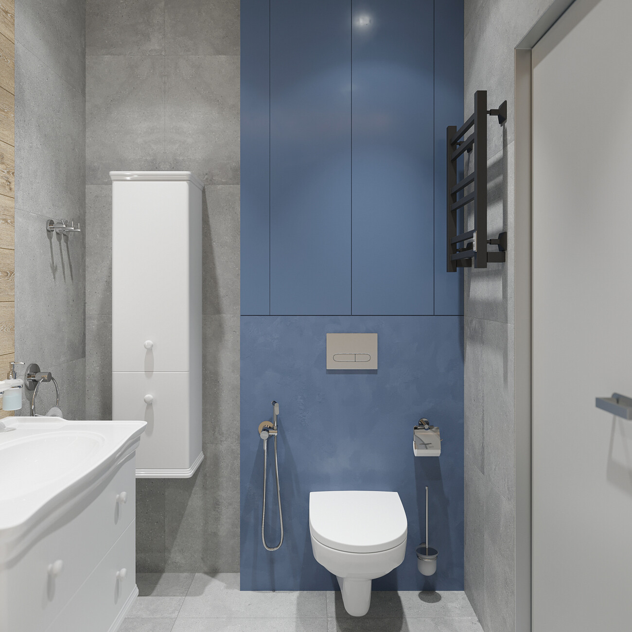 Полотенцесушитель электрический 60х40 см черный Ewrika "Пенелопа КВ" - изображение 4