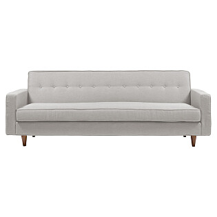 Диван Bantam Sofa большой прямой молочный