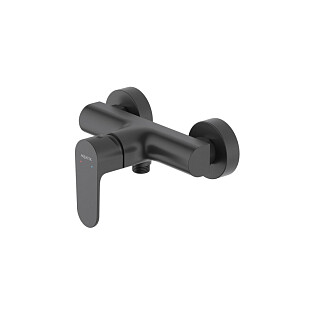 Смеситель для душа однорычажный черный Aquatek &quot;Оберон&quot; AQ1260MB