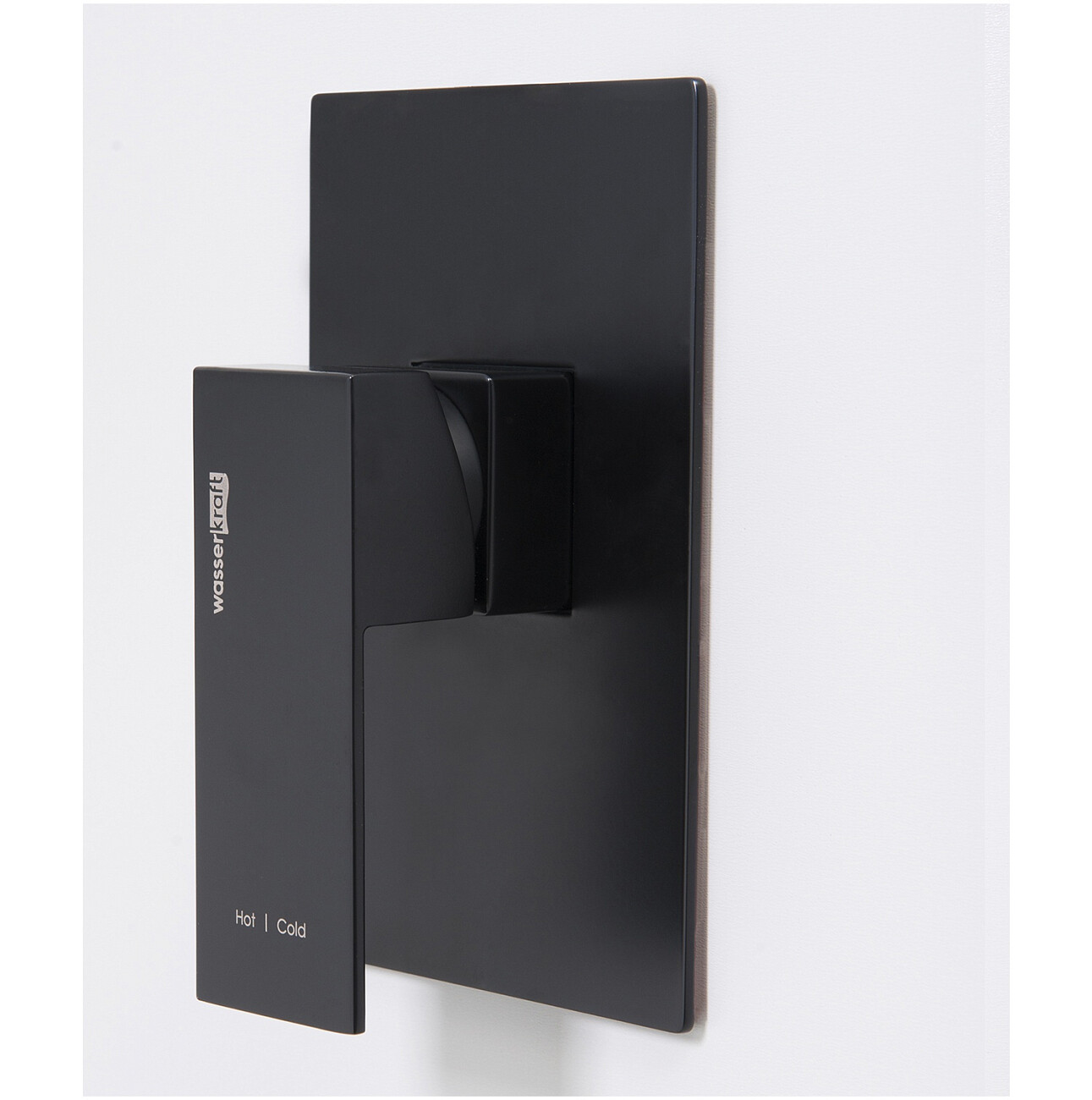 Смеситель для душа из латуни черный Wasserkraft 2051 - изображение 5