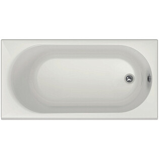 Ванна акриловая с каркасом 150х75 см белая Stworki &quot;Нюборг&quot; SW1015075024, SW5015070043
