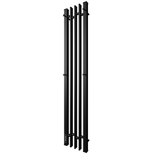 Полотенцесушитель электрический 120х18 см черный Point &quot;Фрея П2&quot; PN20732B