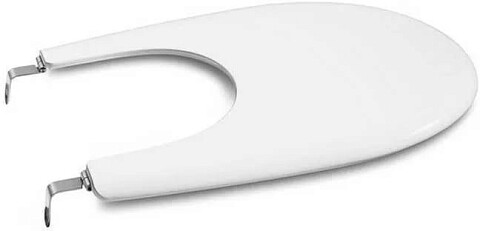 Крышка для биде из дюропласта белая, хром Roca Victoria 806390004