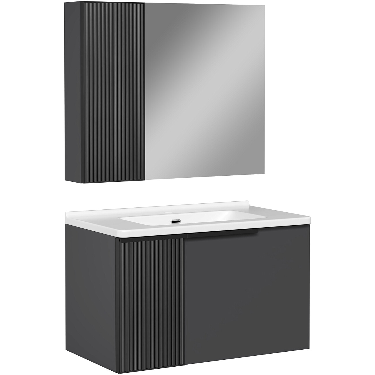 Раковина мебельная 46х60 см белая Stworki "Готланд 80" - изображение 7